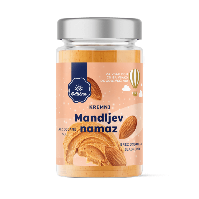 100 % mandljev namaz Odlično 300 g