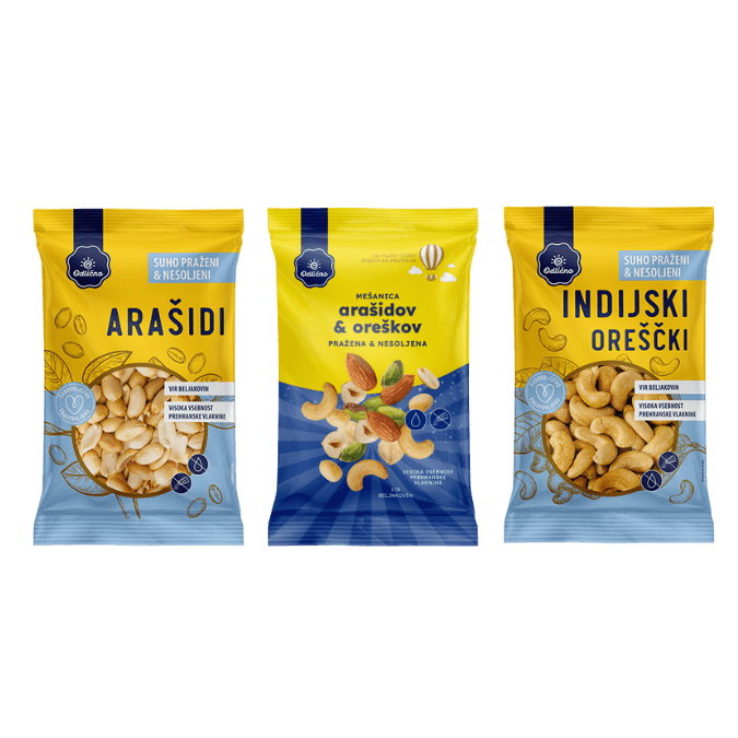 Crispy Unsalted Mix Odlično