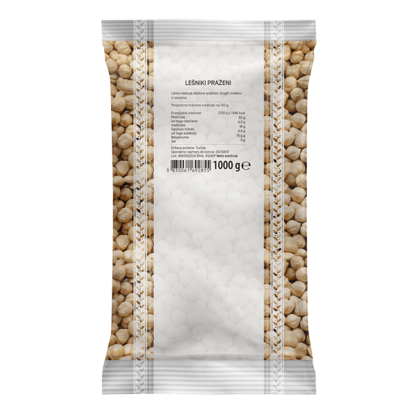ODLIČNO Haselnüsse, geröstet, 1000 g