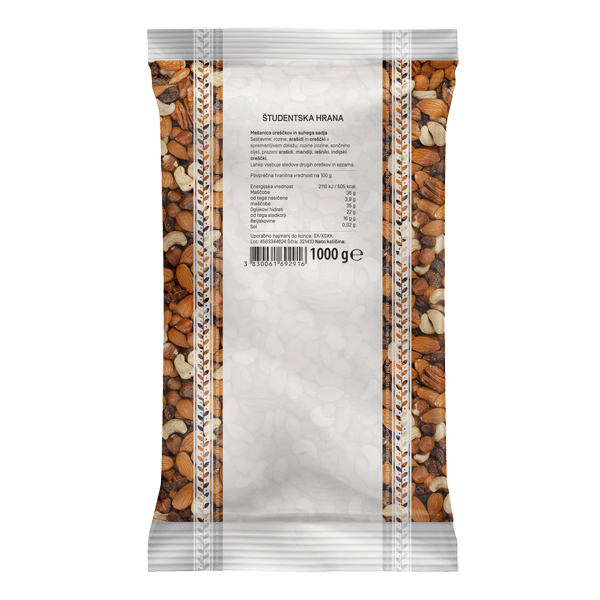 ODLIČNO Studentenfutter, 1000 g