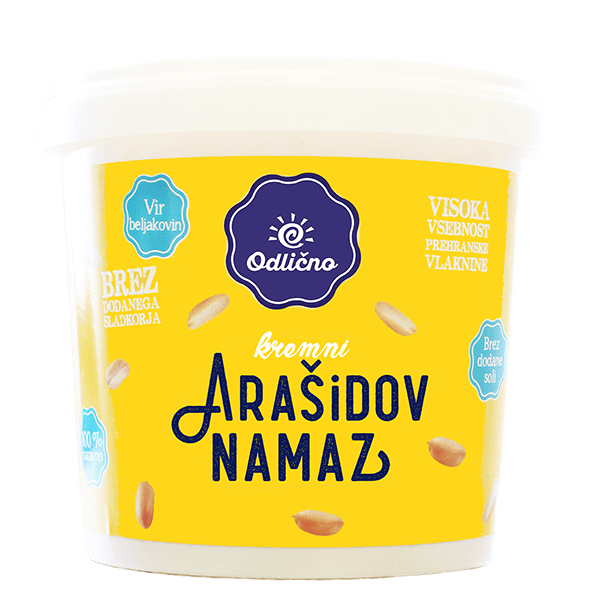 100 % arašidov namaz Odlično 1000 g