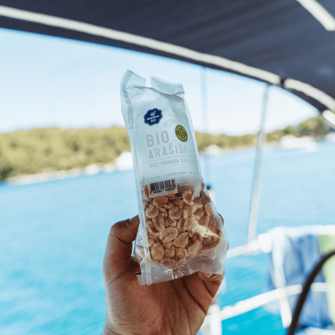 Geröstete Bio-Erdnüsse ohne Zusatz von Öl & Salz Bio Odlično 150 g – Bild 2
