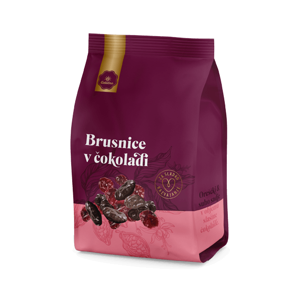 Chocolate covered Cranberries Odlično 200 g