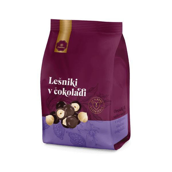 Lešniki v čokoladi Odlično 200 g