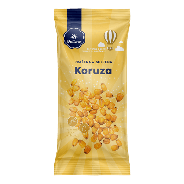 Mais, geröstet und gesalzen Odlično 80 g
