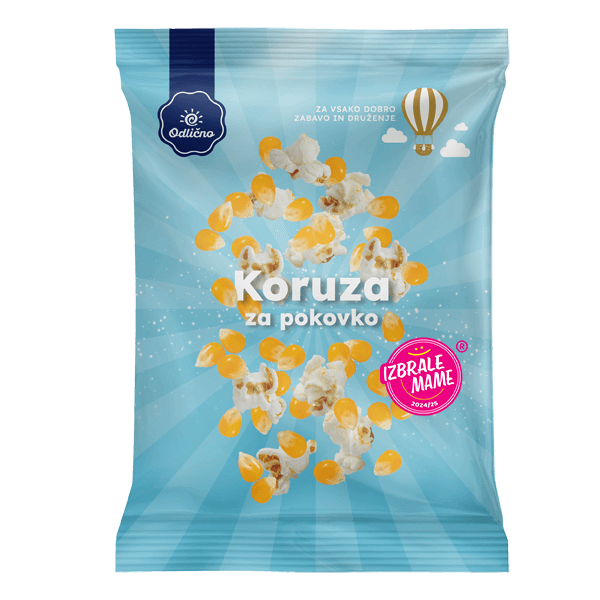 ODLIČNO Popcorn Mais, 400 g