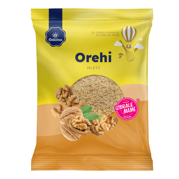 ODLIČNO Walnusskerne gemahlen, 200 g