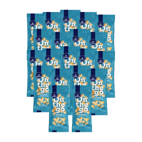 Oven roasted unsalted peanuts Odlično, 18 + 2 gratis 20 x 60 g