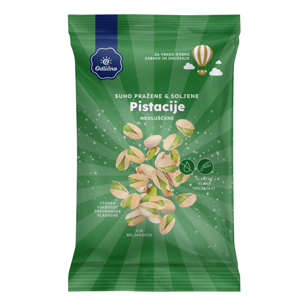 Geröstete & gesalzene Pistazien Odlično 125 g