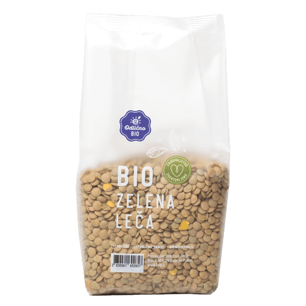 Bio zelena leča Bio Odlično 350 g
