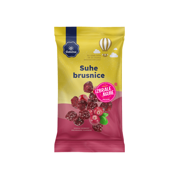 ODLIČNO Getrocknete Cranberrys, 100 g