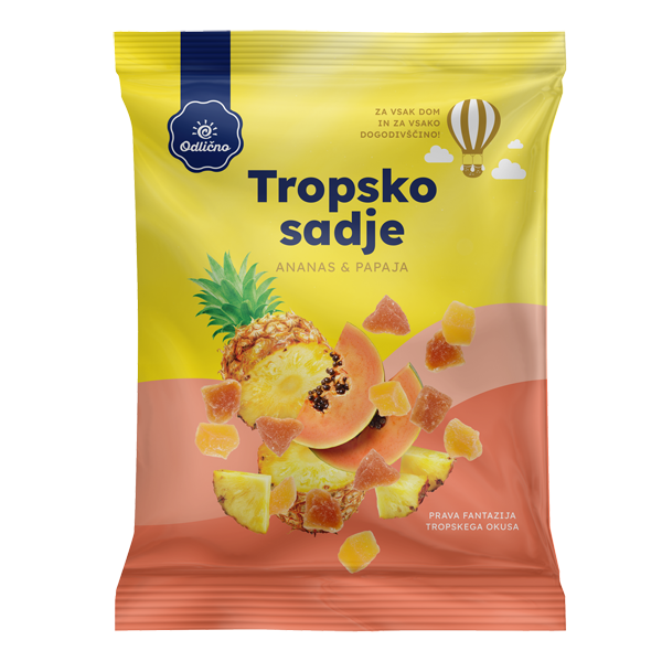 ODLIČNO Tropische Trockenfrüchte, 250 g