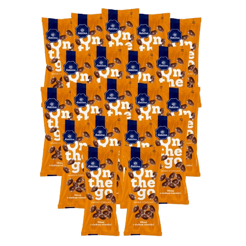 Arašidi v čokoladi On the go Odlično, 18 + 2 gratis 20 x 35 g