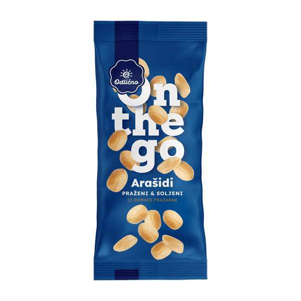 Arašidi praženi in soljeni On the go Odlično 50 g