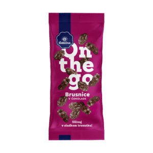 Cranberries in milk chocolate On the go Odlično 40 g