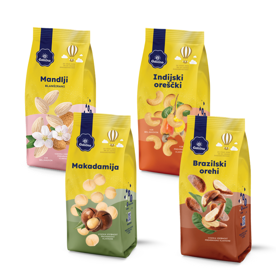 Royal Nut - paket izdelkov Odlično