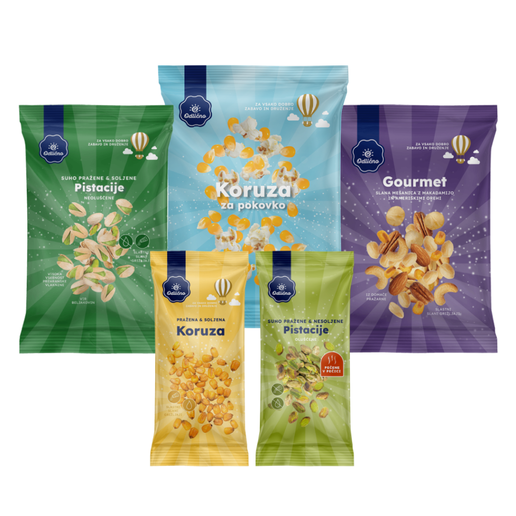 Snack Pack - paket prigrizkov Odlično